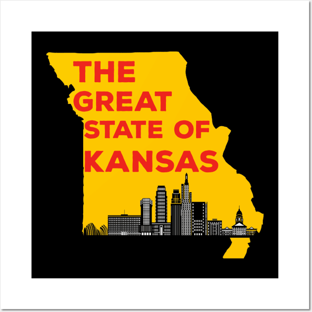 The great state of Kansas Trump Wall Art by mo designs 95